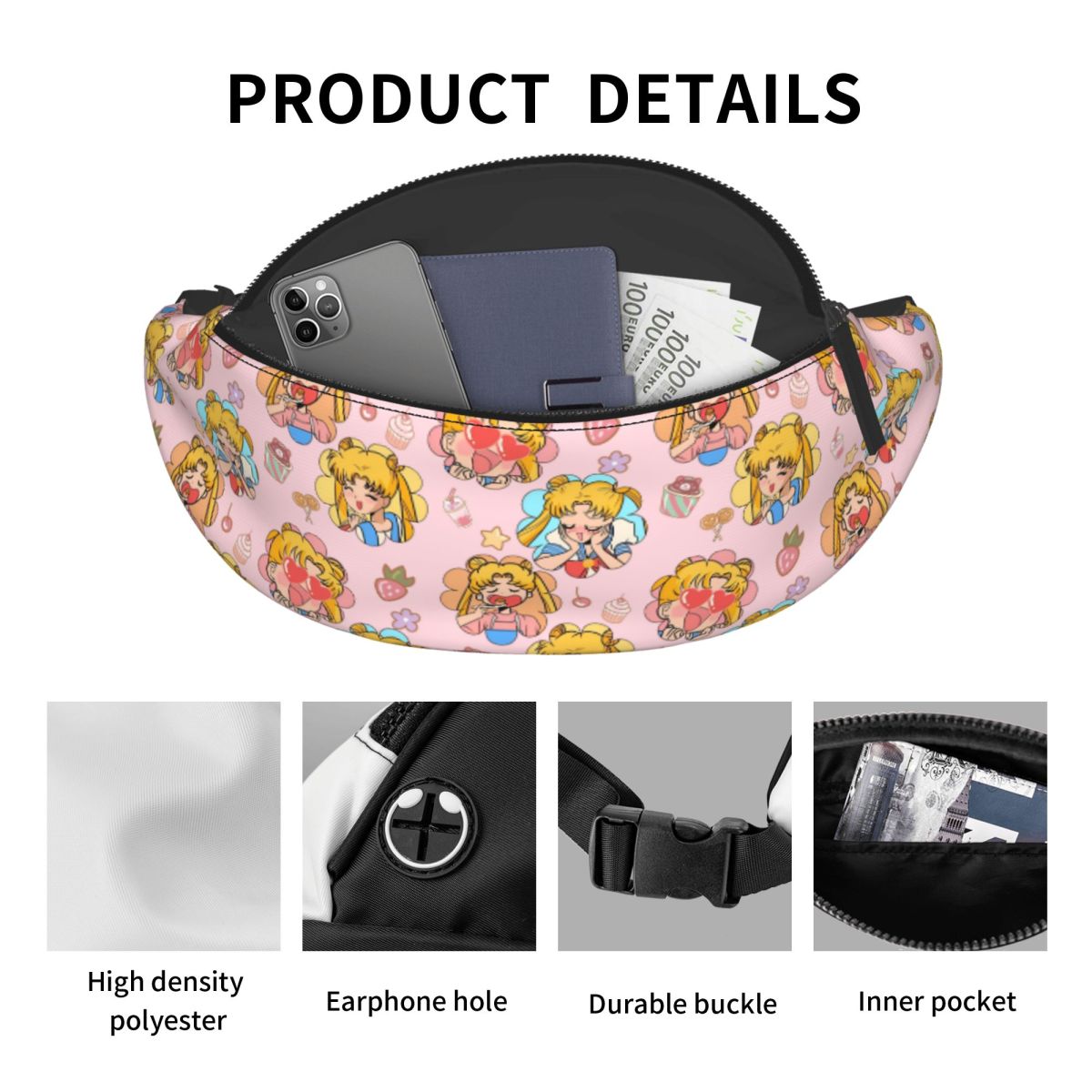 Custom Fashion S-Sailors M-Moo - огляд і ціна Travel Accessories Pouch For Men