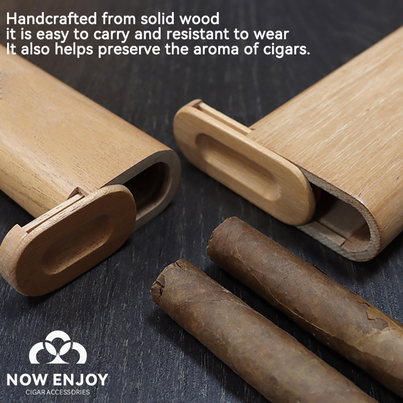 Portable Cigar Case Natural Ce - огляд і ціна Travel Accessories