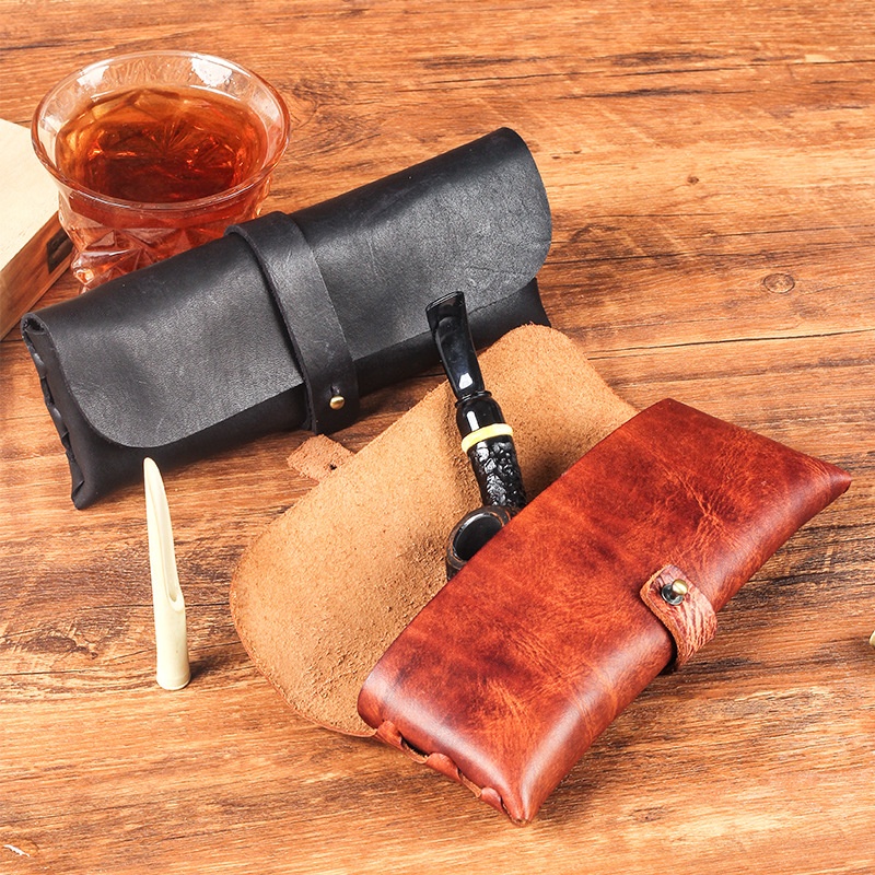Vintage Cow Leather Pipe Bag H - огляд і ціна Travel Accessories Pouch For Men