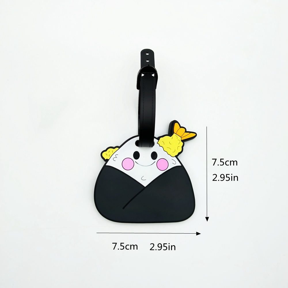 2pcs Cute Zongzi Food Luggage  - огляд і ціна Travel Accessories International