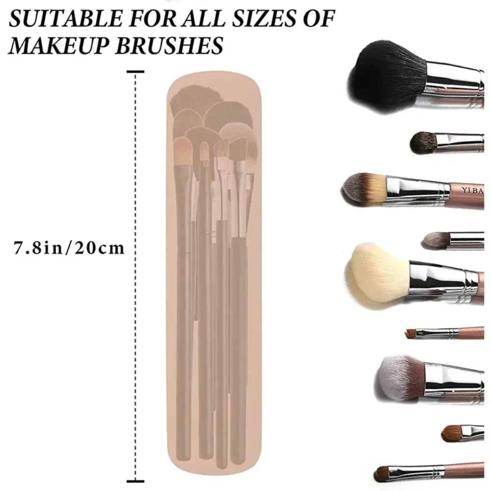 Travel Makeup Brush Holder Sil - огляд і ціна Travel Accessories Toiletries