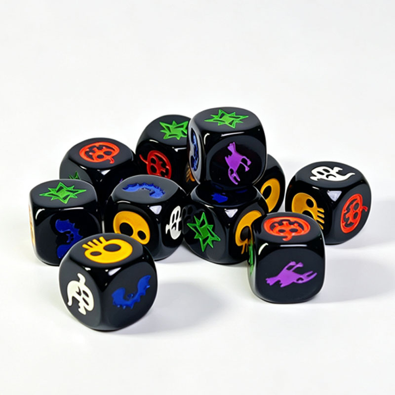 Party Dice Acrylic 16MM Hallow - огляд і ціна Travel Accessories Best