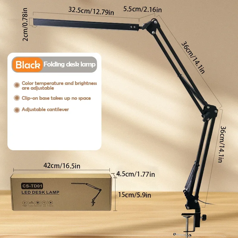 Eye-Caring LED Folding Metal D - огляд і ціна Book Light Flexible