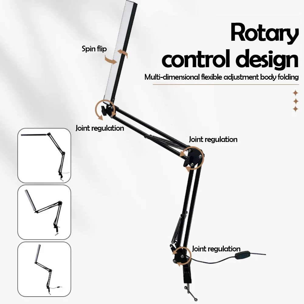 Eye-Caring LED Folding Metal D - огляд і ціна Book Light Flexible