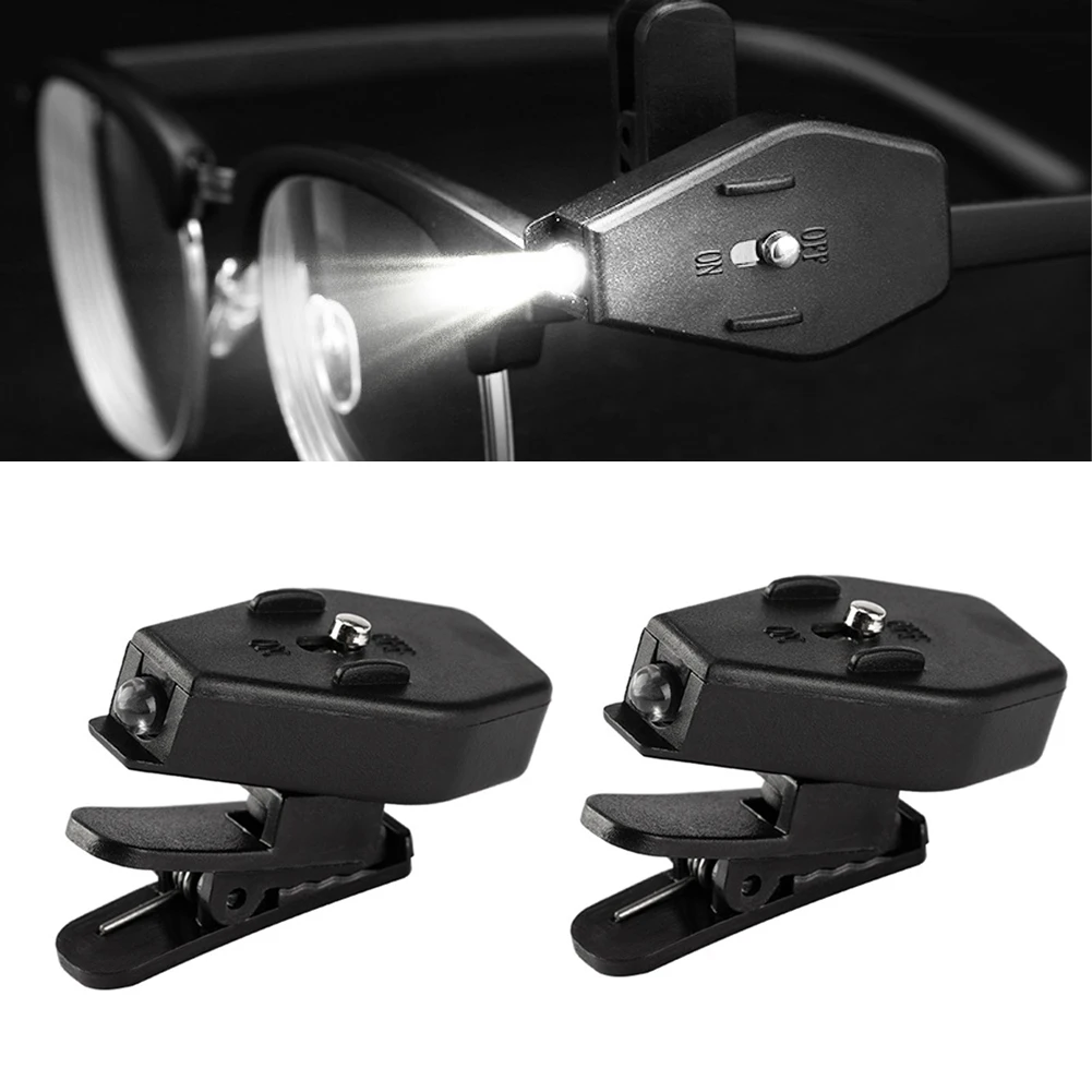 Mini LED Eyeglass Clip on Univ - огляд і ціна Book Light Flexible