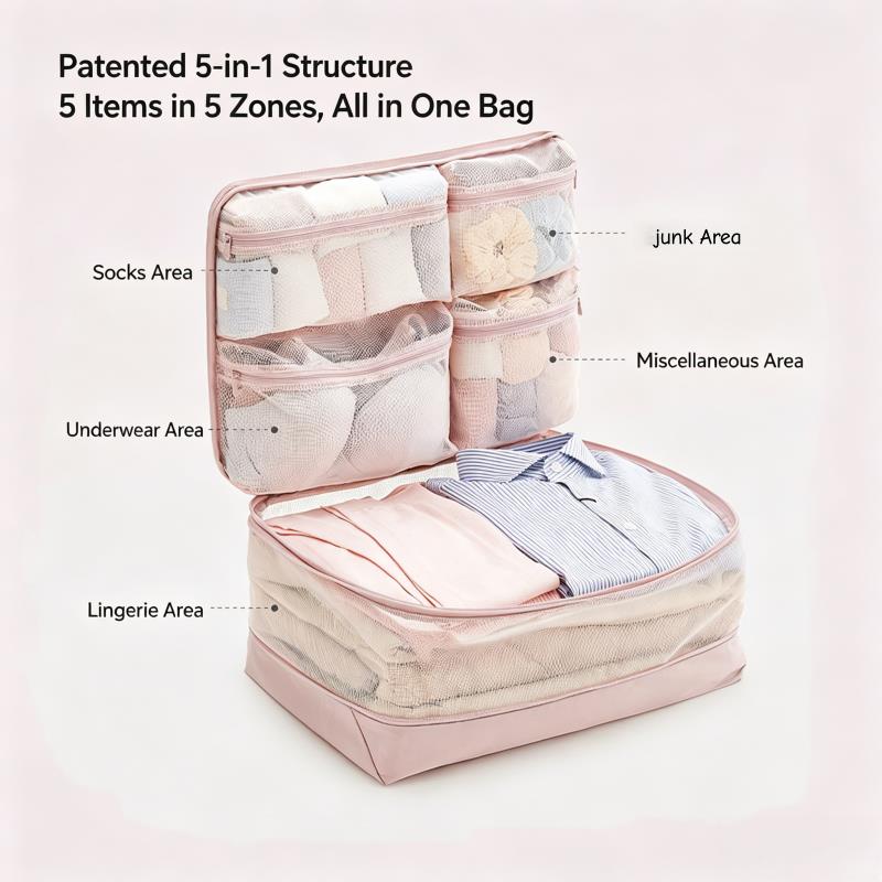 Compression Packing Cubes 5-in - огляд і ціна Travel Accessories Organiser