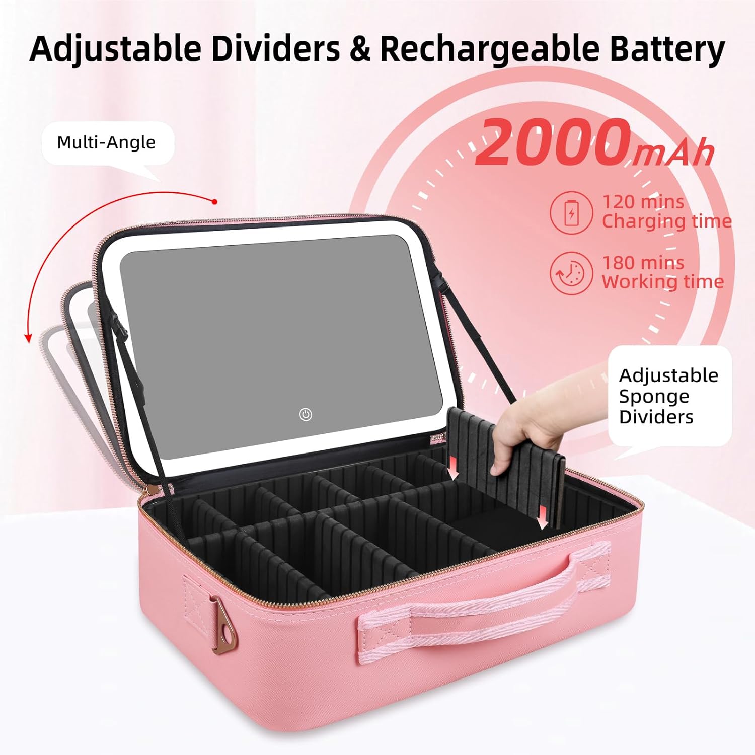 Large Capacity Makeup Bag 15'' - огляд і ціна Travel Accessories Toiletries