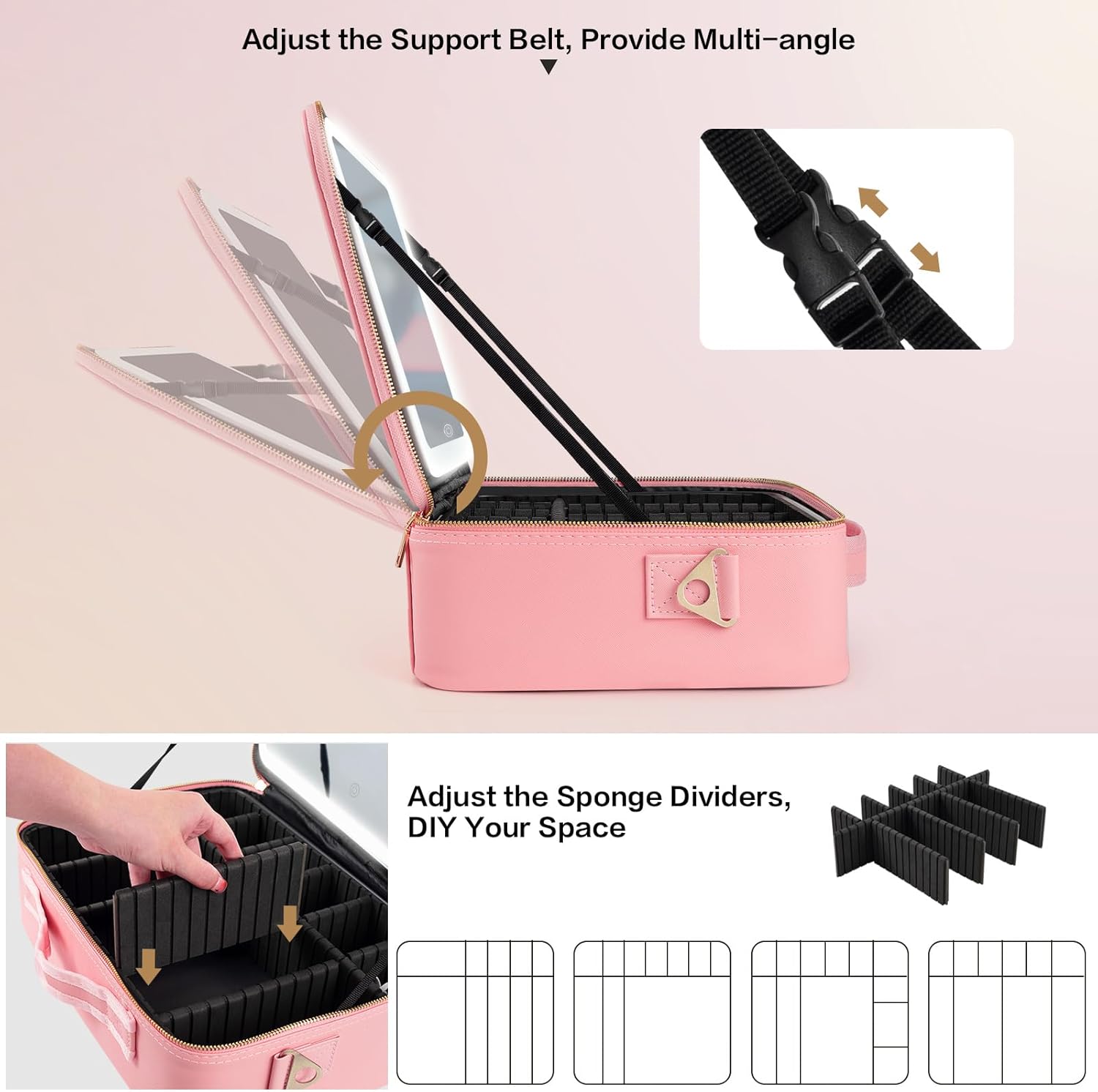 Large Capacity Makeup Bag 15'' - огляд і ціна Travel Accessories Toiletries