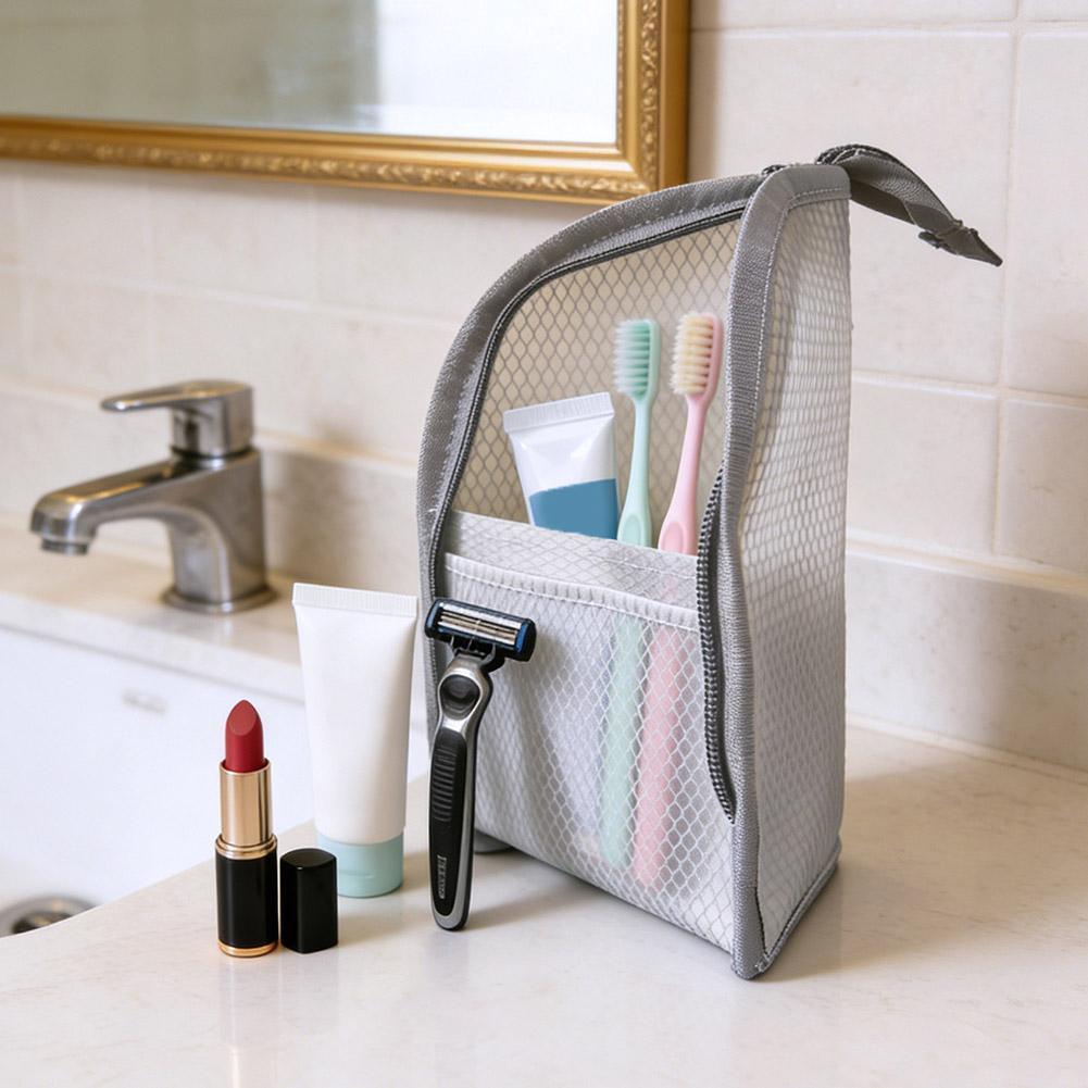 Mesh Travel Toiletry Bag Porta - огляд і ціна Travel Accessories Toiletries